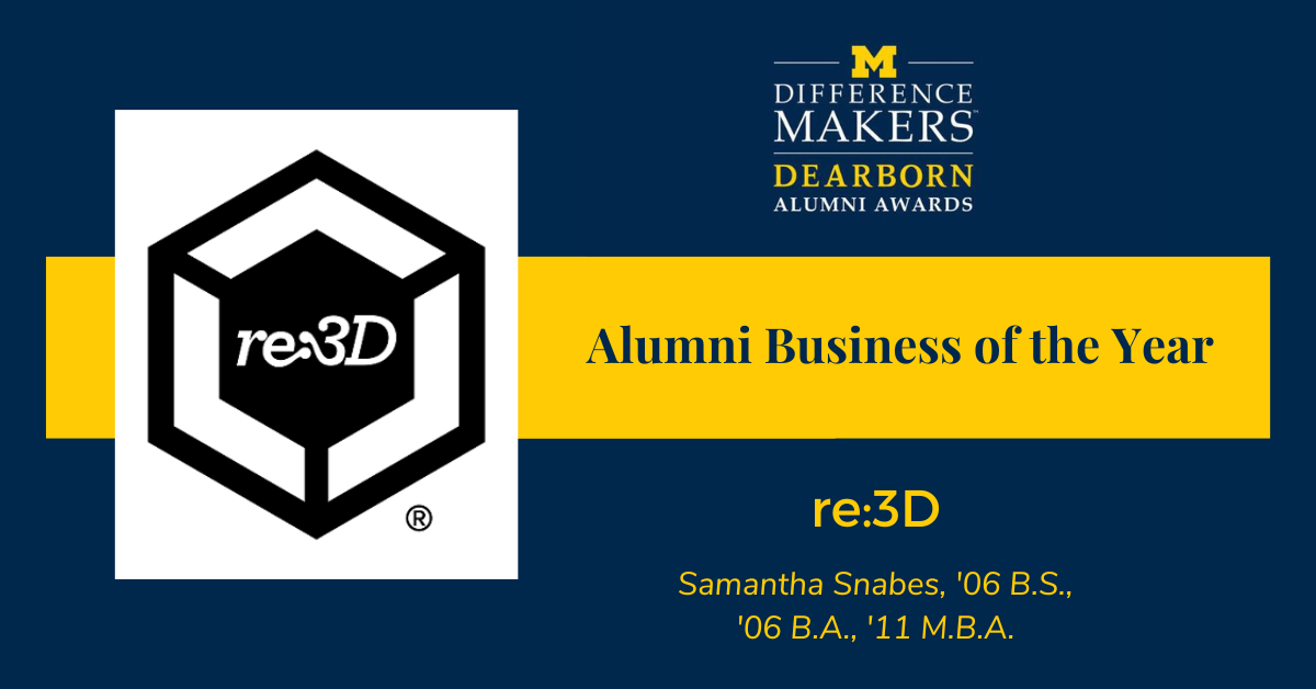 Alumni Business of the Year re:3D