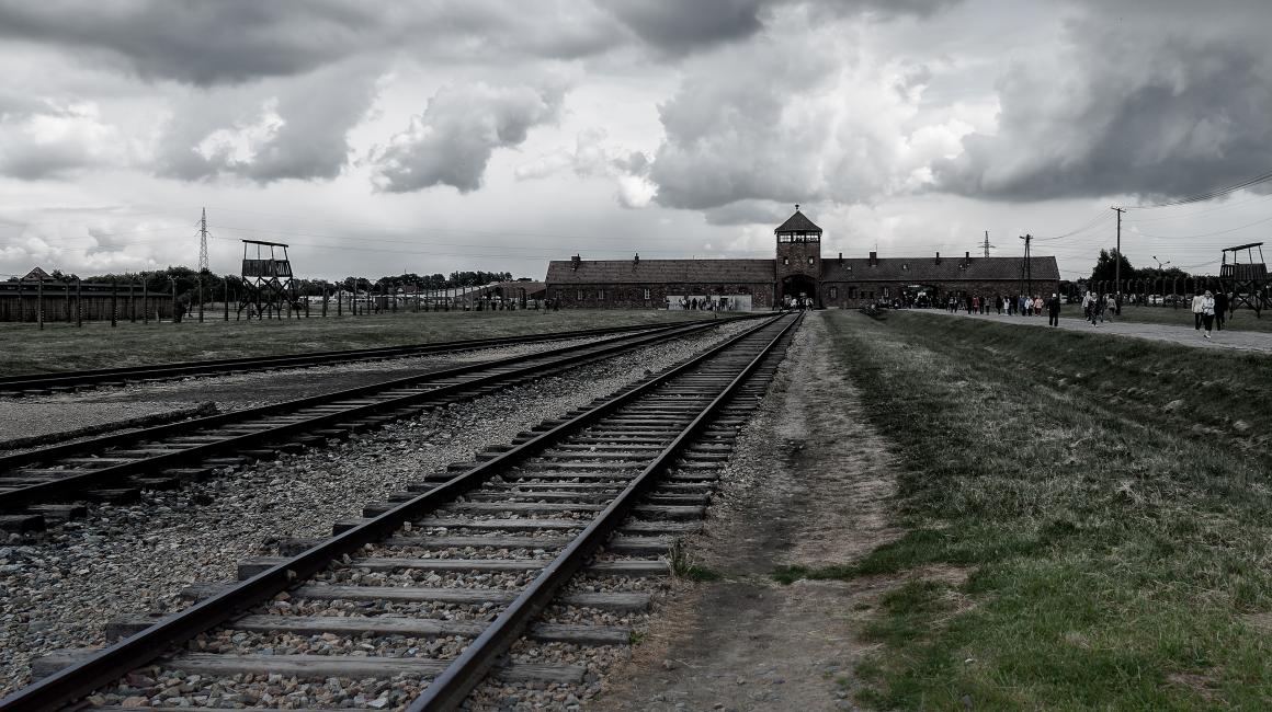 Photo of Auschwitz concentration camp