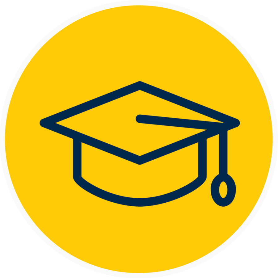 graduate cap icon