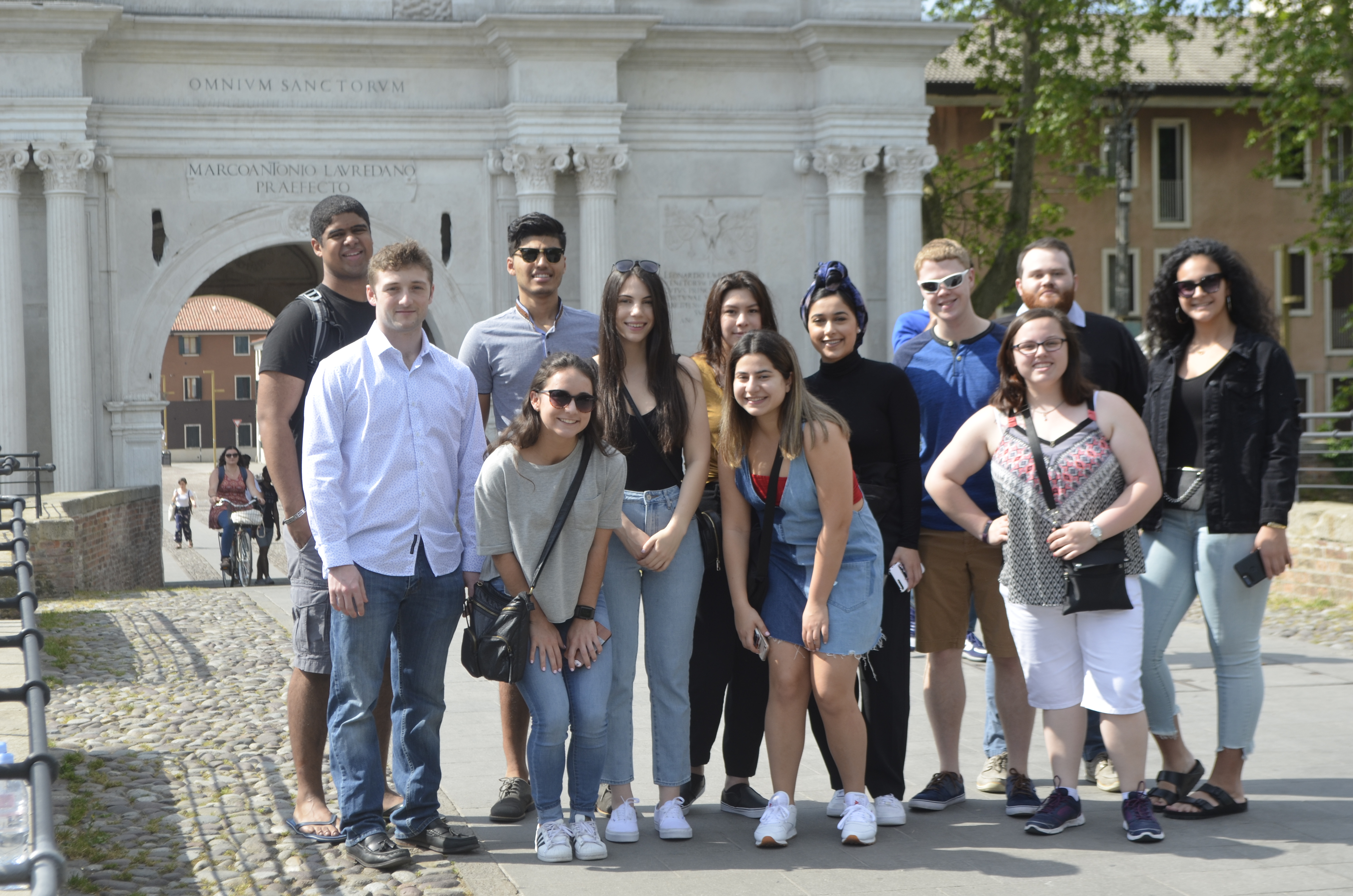 Photos of students in Italy during the summer 2022 Study Abroad trip