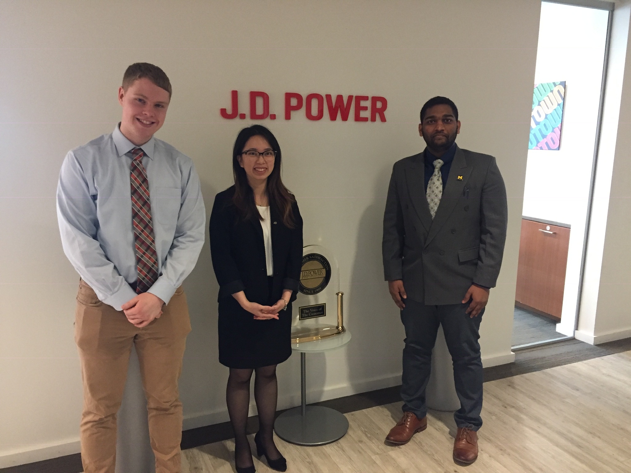 iLabs team visits J.D. Power office