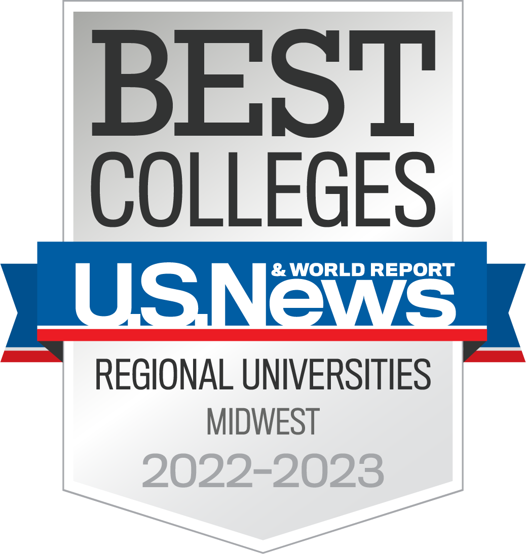 US News Badge-Best Regional Universities Midwest 2022-2023