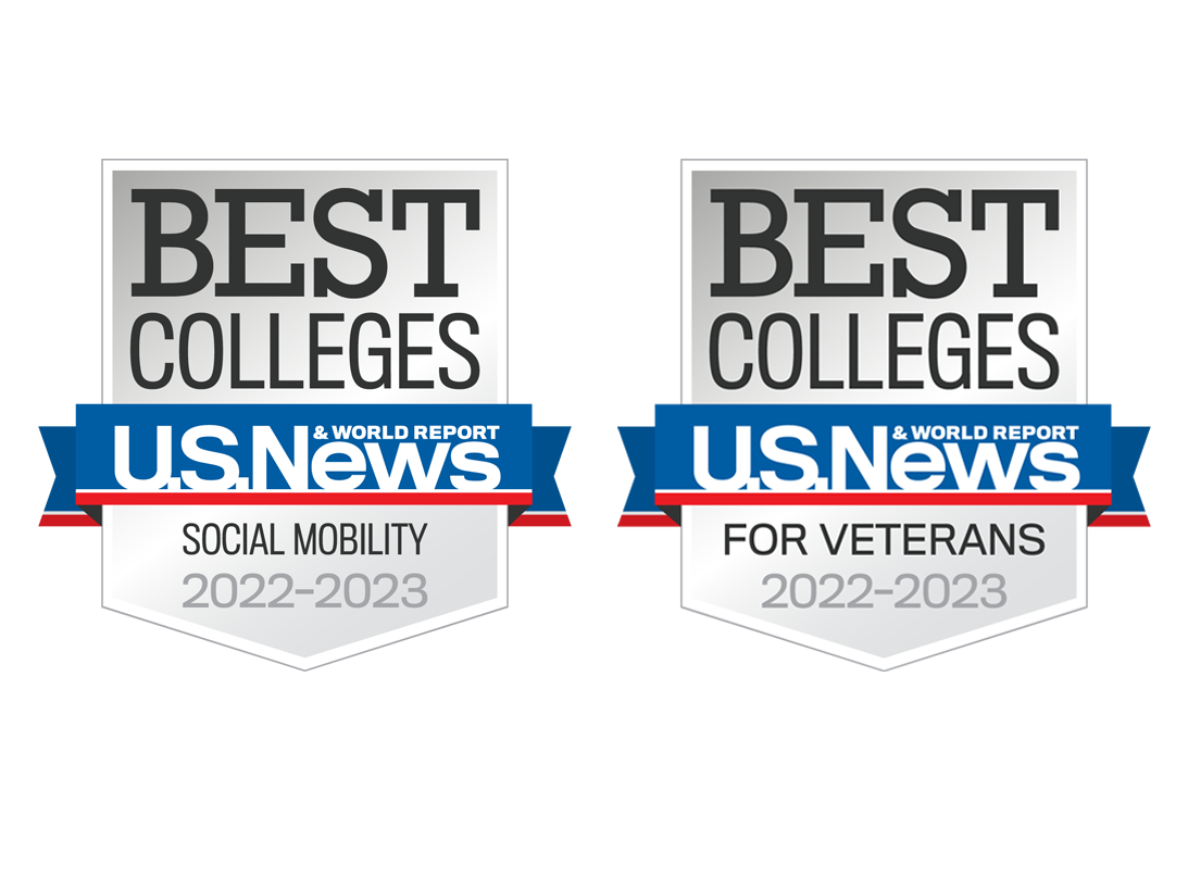 Best Colleges for Social Mobility and Veterans Badges 2022-2023