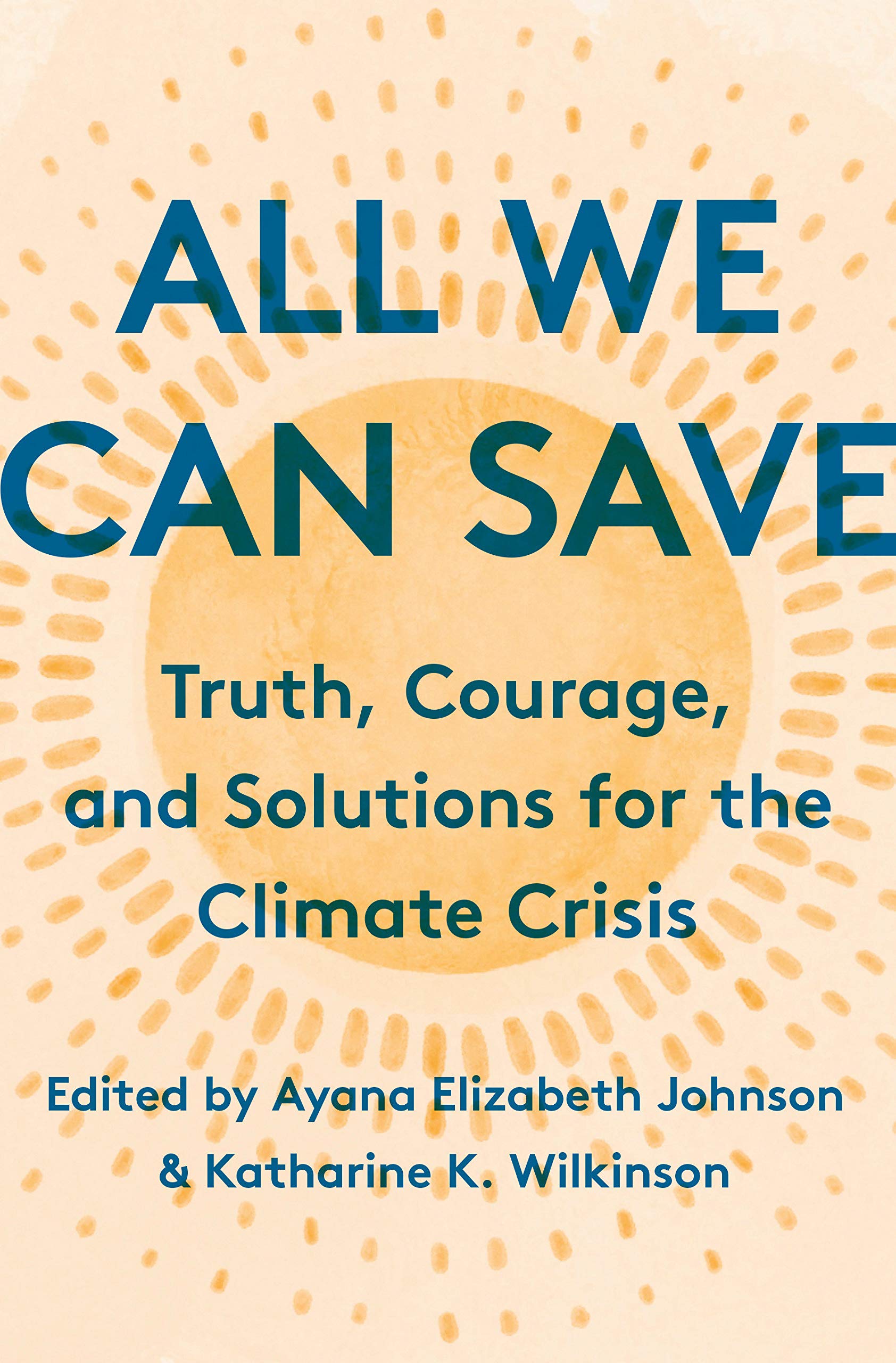 Book cover, All We Can Save
