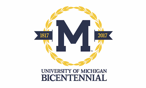  U-M Bicentennial logo