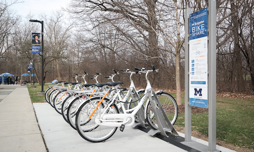  UM-Dearborn bike share 