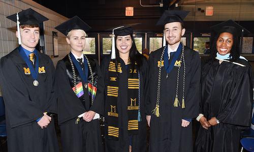  Chancellor's Medallion recipients and student speaker 