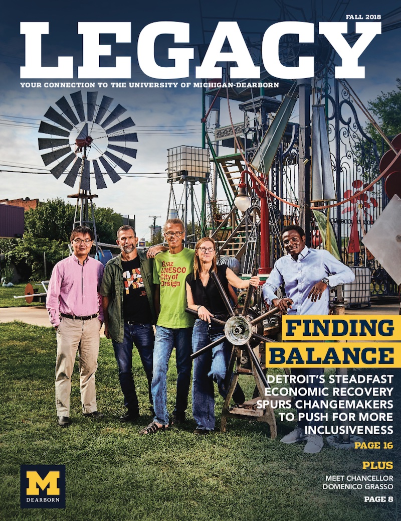 Front cover of Legacy Magazine, Fall 2018