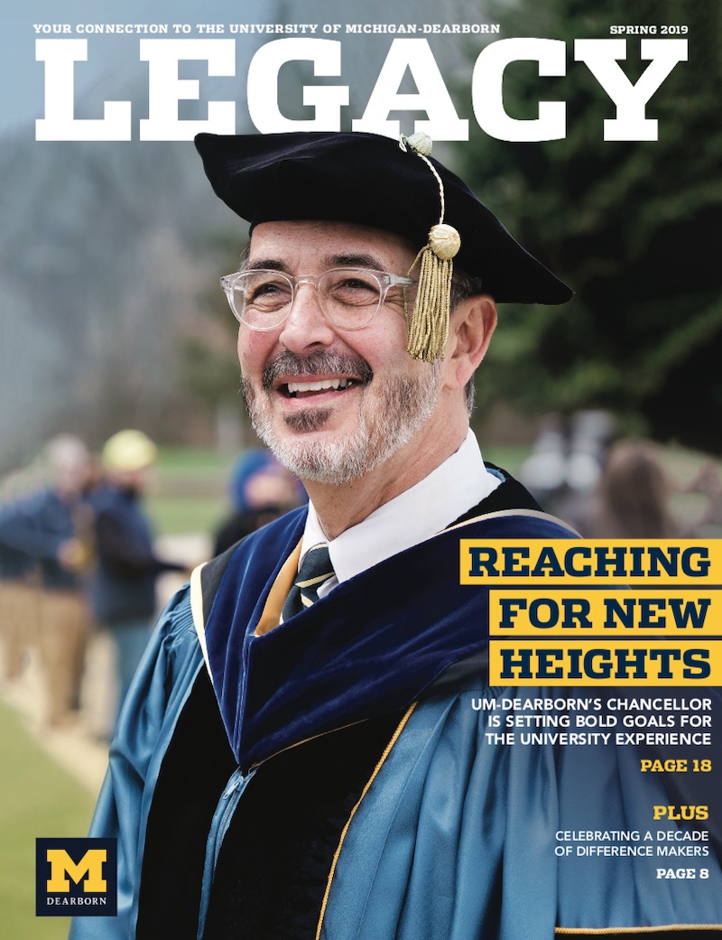 front cover of the Spring 2019 Legacy Magazine