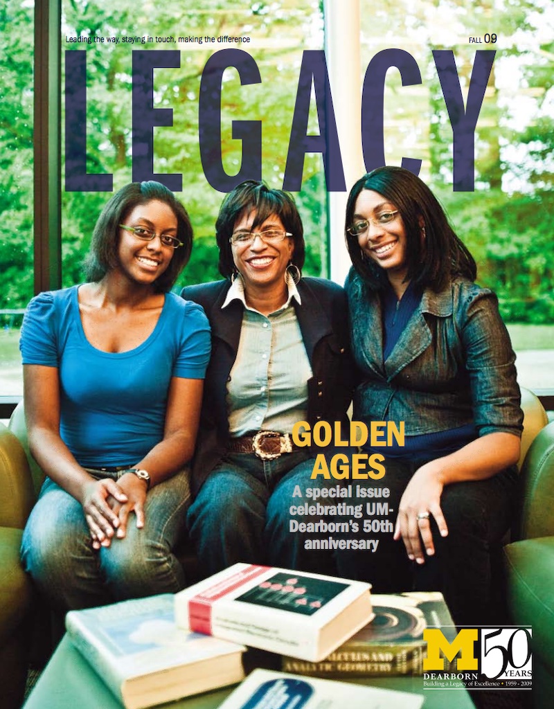 Front cover of Legacy Magazine, Fall 2009