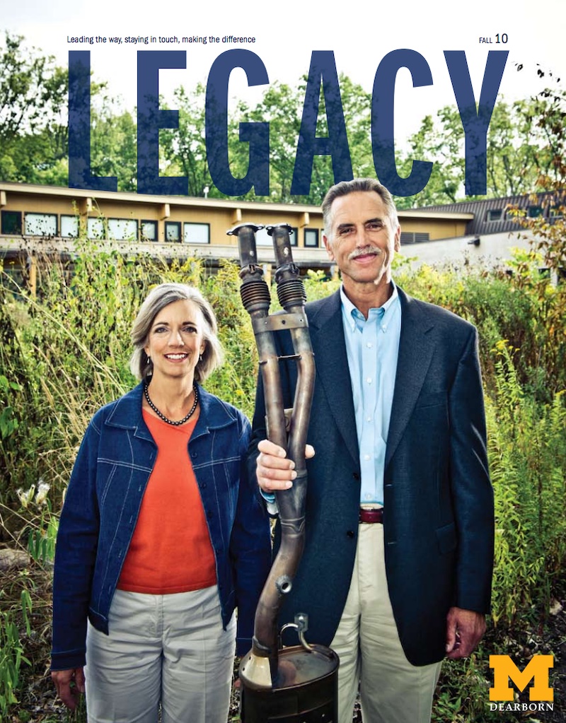 Front cover of Legacy Magazine, Fall 2010