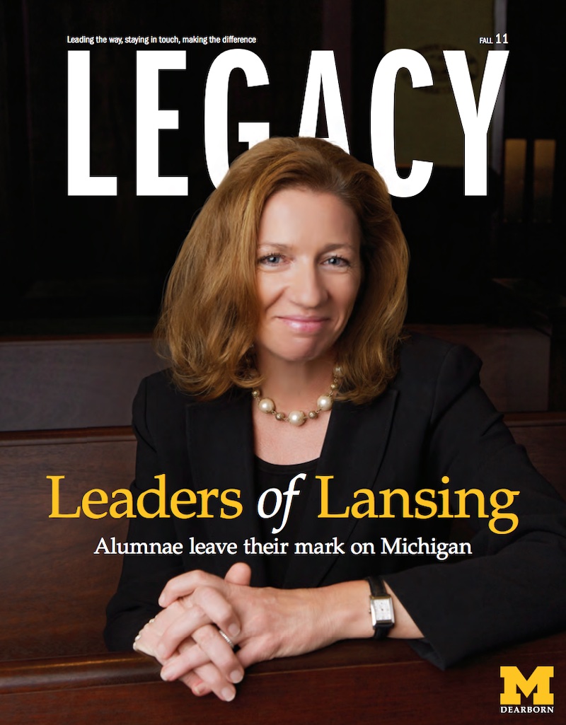 Front cover of Legacy Magazine, Fall 2011