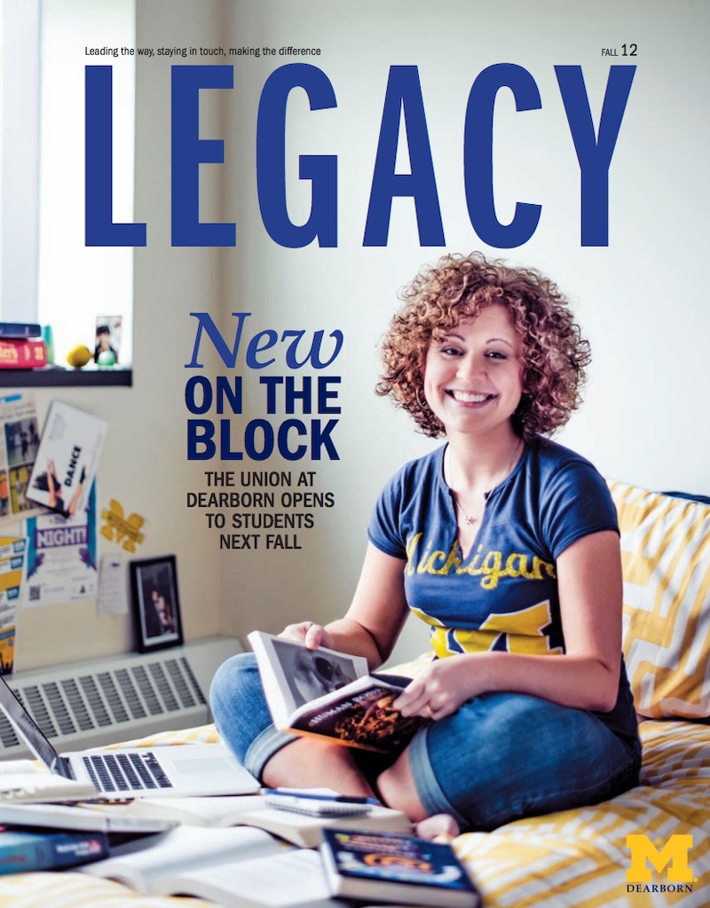 Front cover of Legacy Magazine, Fall 2012