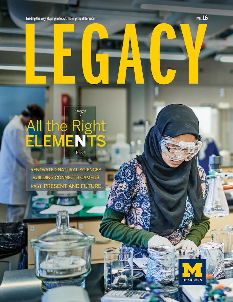 Front cover of Legacy Magazine, Fall 2016