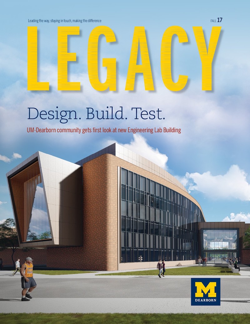Front cover of Legacy Magazine, Fall 2017
