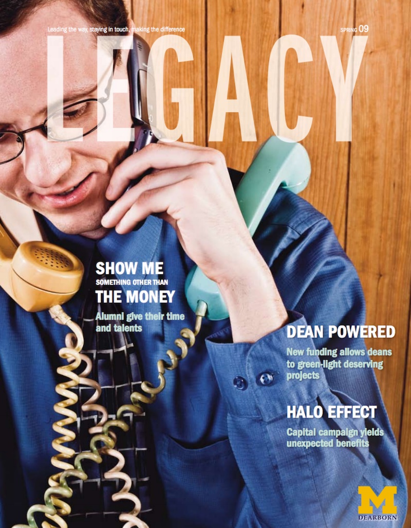 Front cover of Legacy Magazine, Spring 2009