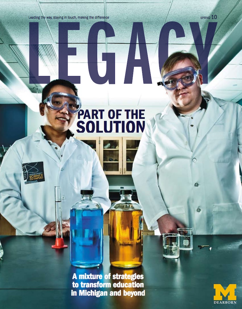 Front cover of Legacy Magazine, Spring 2010
