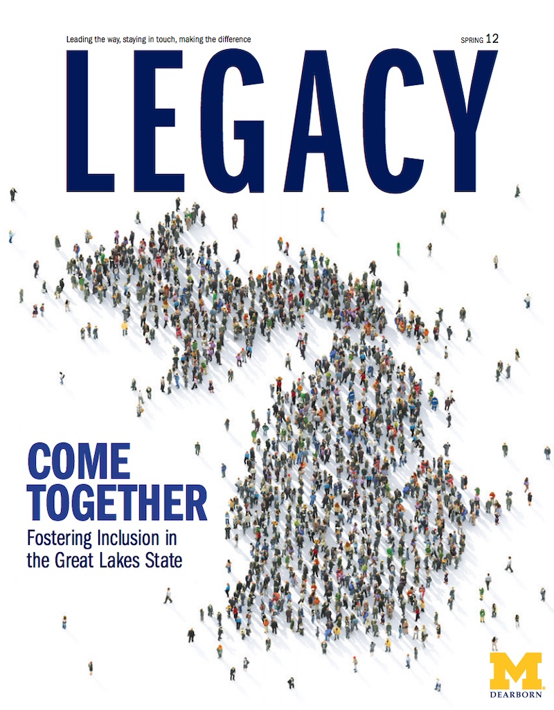 Front cover of Legacy Magazine, Spring 2012