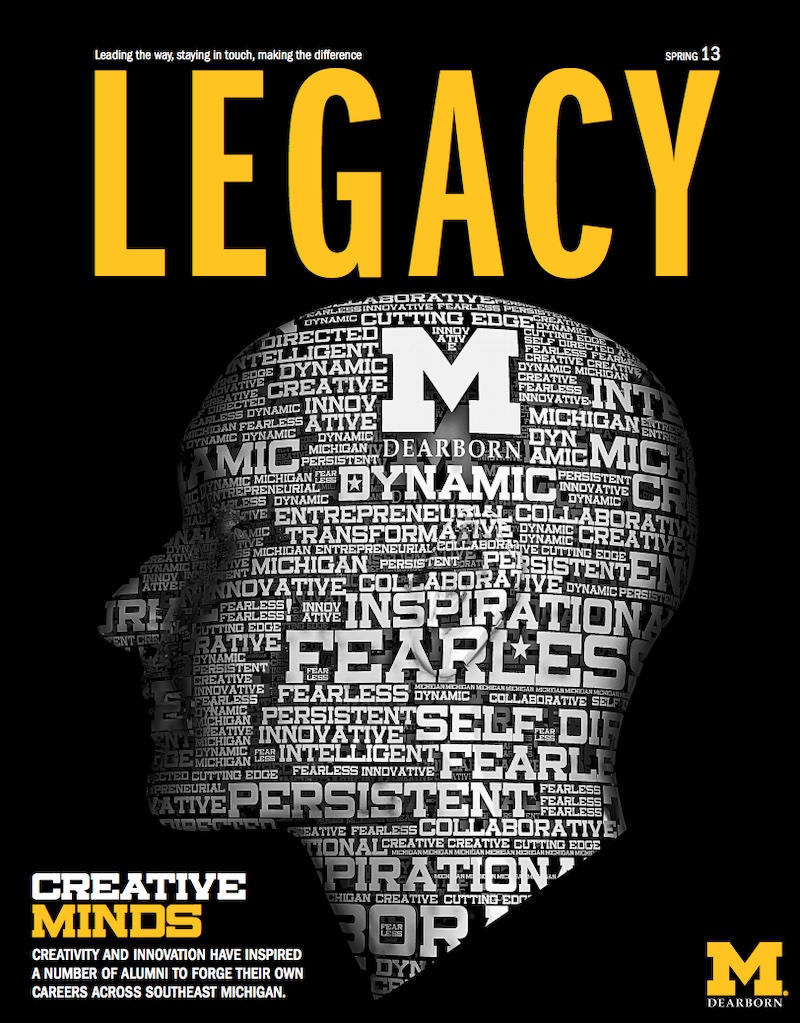 Front cover of Legacy Magazine, Spring 2013