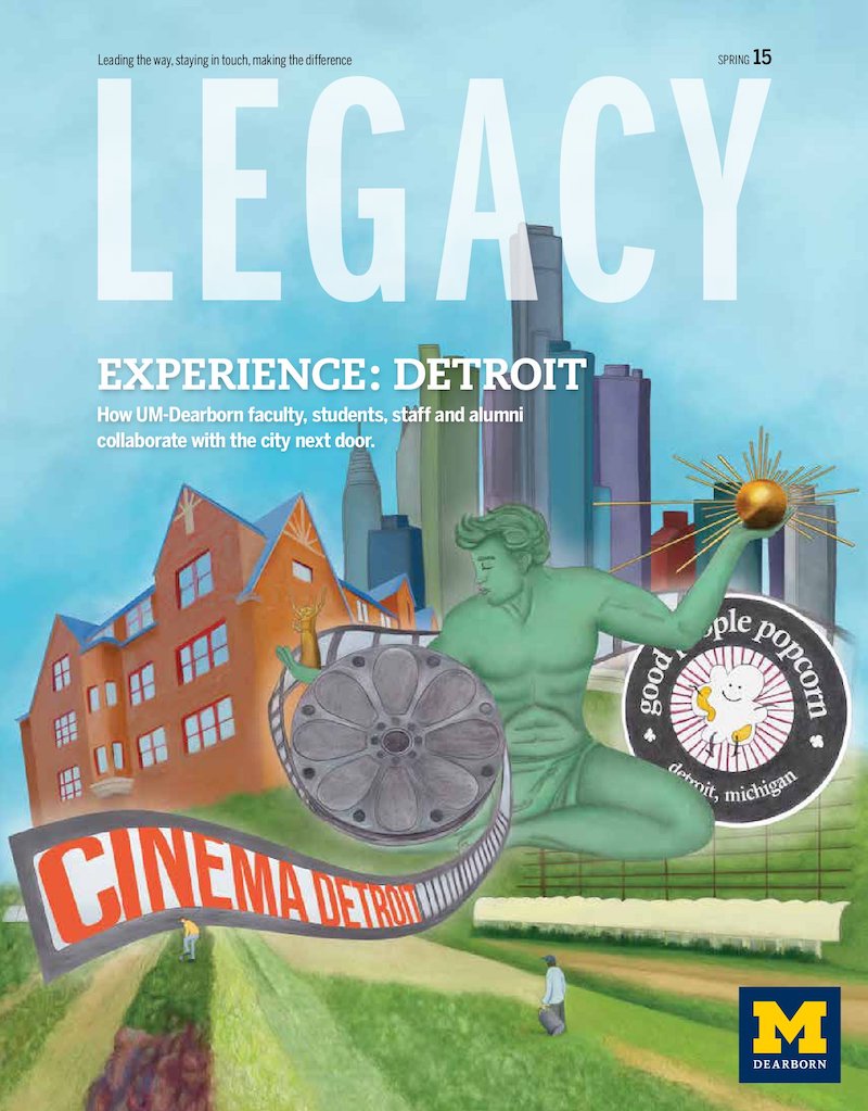 Front cover of Legacy Magazine, Spring 2015