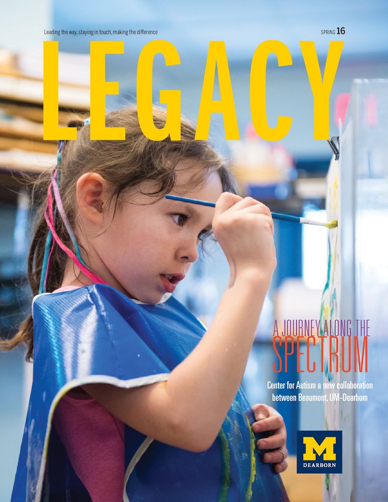 Front cover of Legacy Magazine, Spring 2016