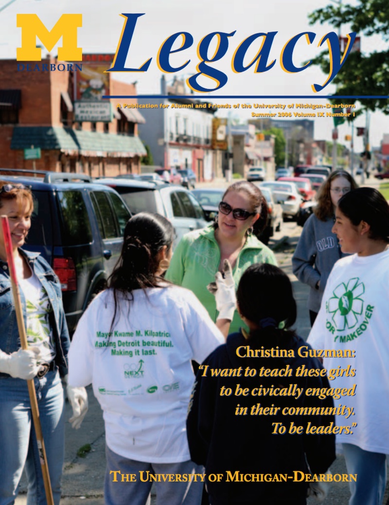 Front cover of Legacy Magazine, Summer 2006