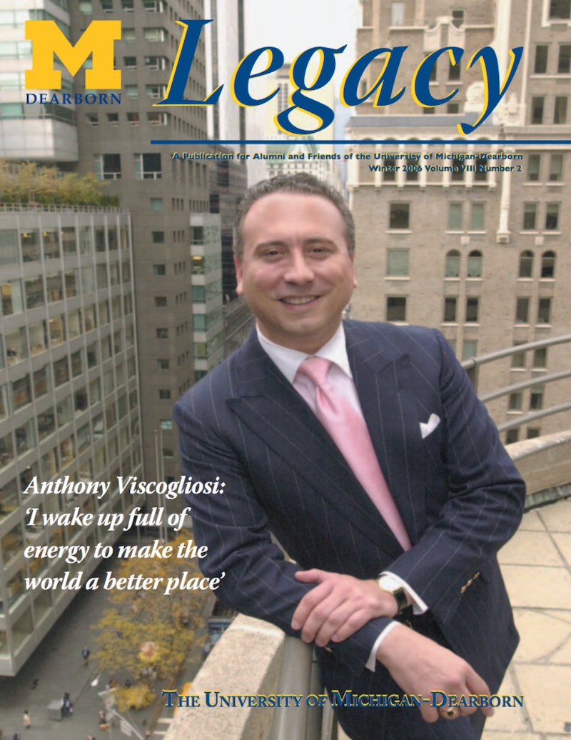 Front cover of Legacy Magazine, Winter 2006