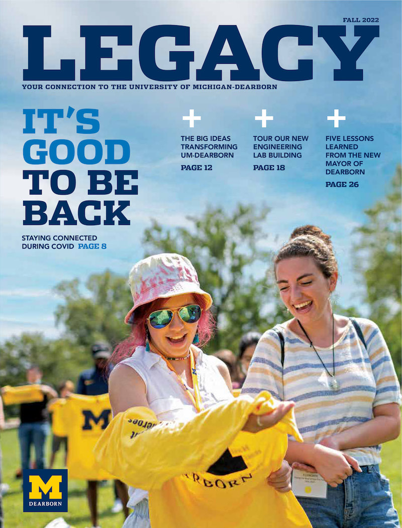 front cover of the Fall 2022 Legacy Magazine