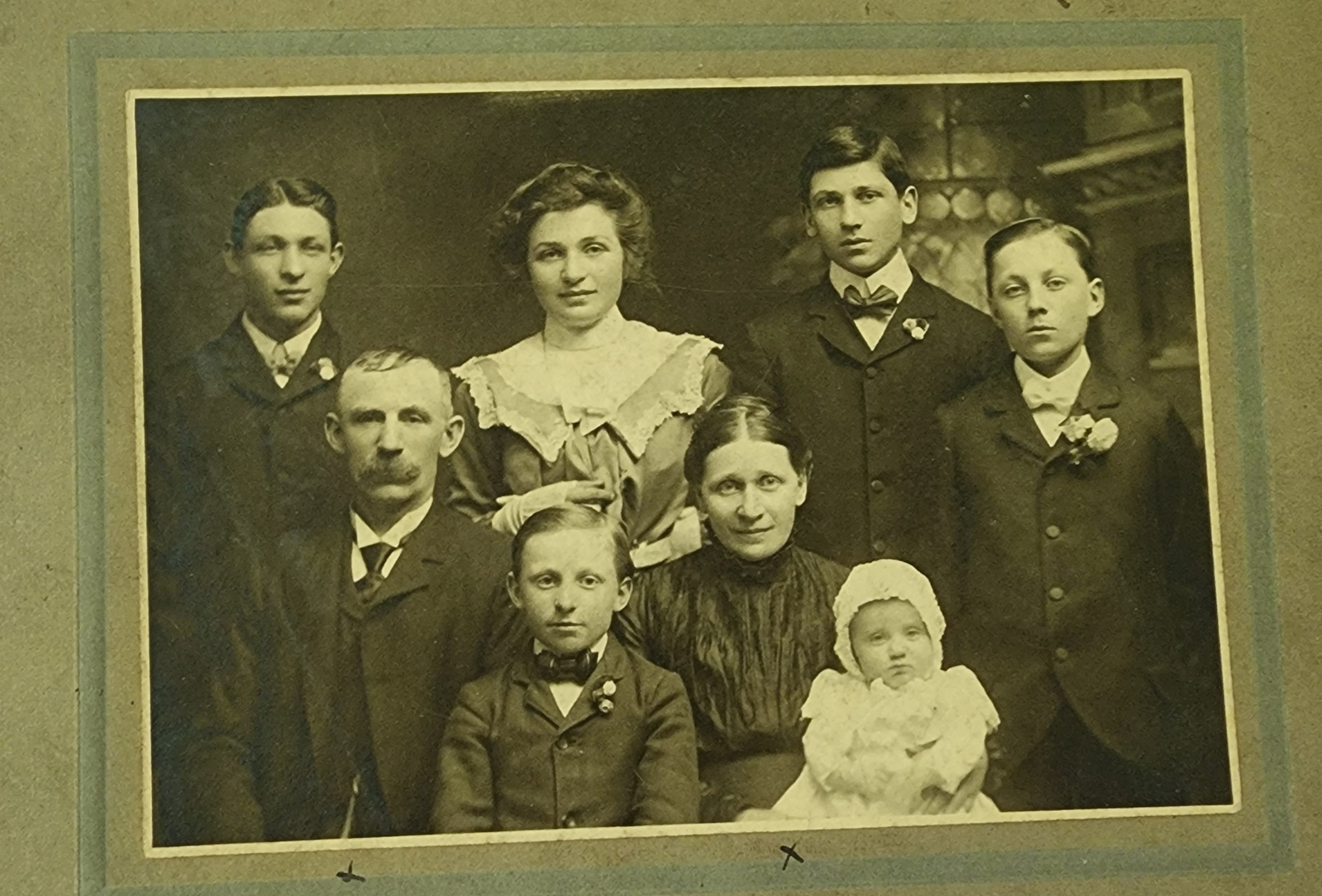 Lecturer Aaron Kinzel says his family immigrated from Germany more than a century ago — and the American dream wasn't in their grasp. The poverty they found themselves in led to a history of family incarceration. This is a photo Kinzel found on his grandparents' farm. Photo/courtesy Aaron Kinzel