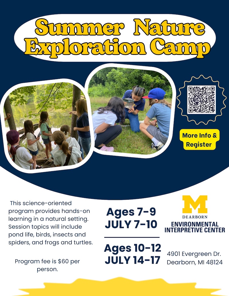Nature Explorer Programs | University of Michigan-Dearborn