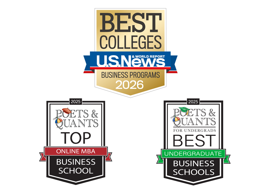 US News Best Colleges Business Programs badge-2026