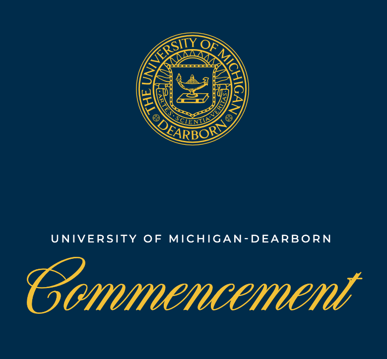 Commencement program cover
