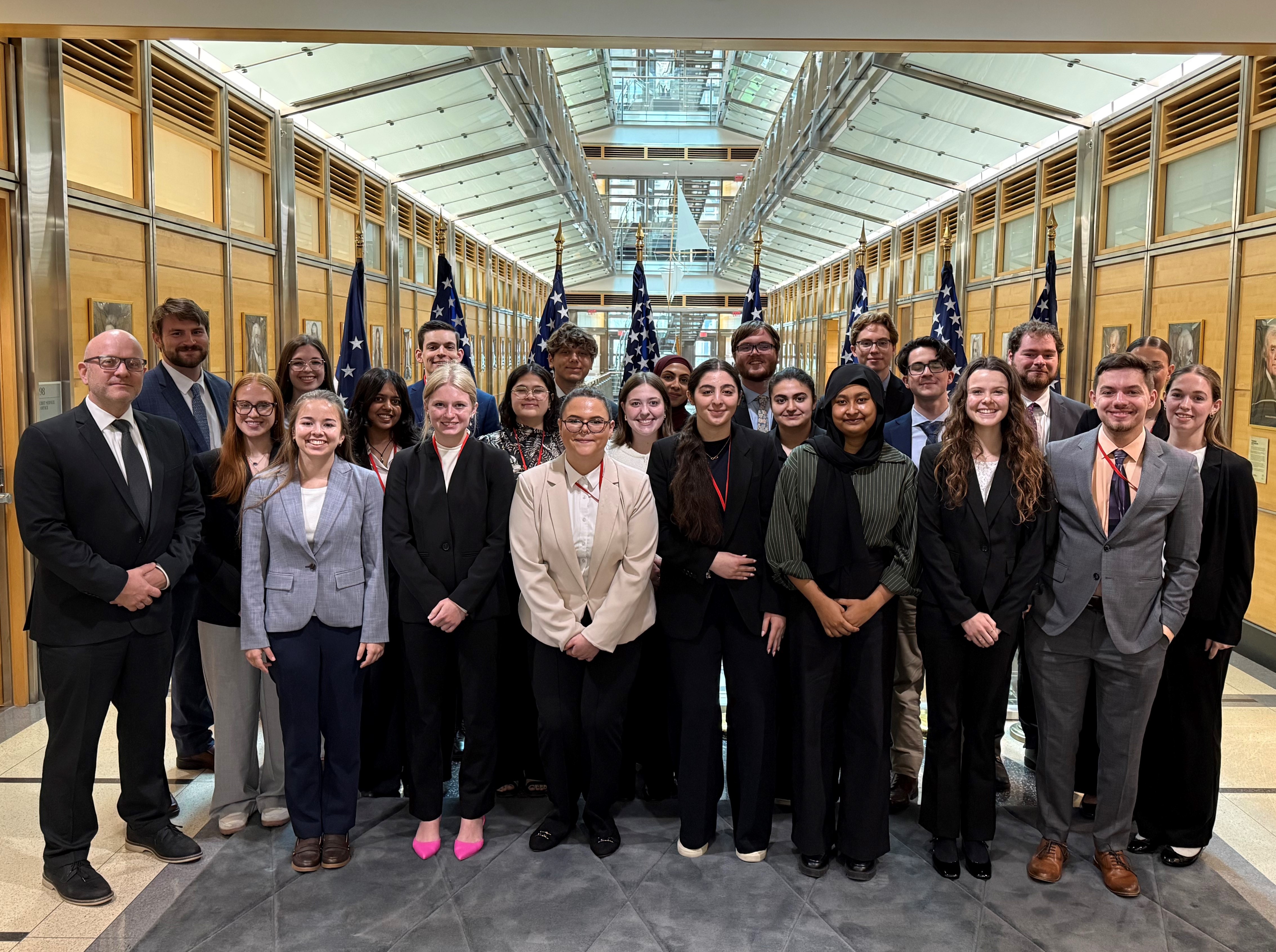 2026 Ottawa internship cohort at the US Embassy in Ottawa
