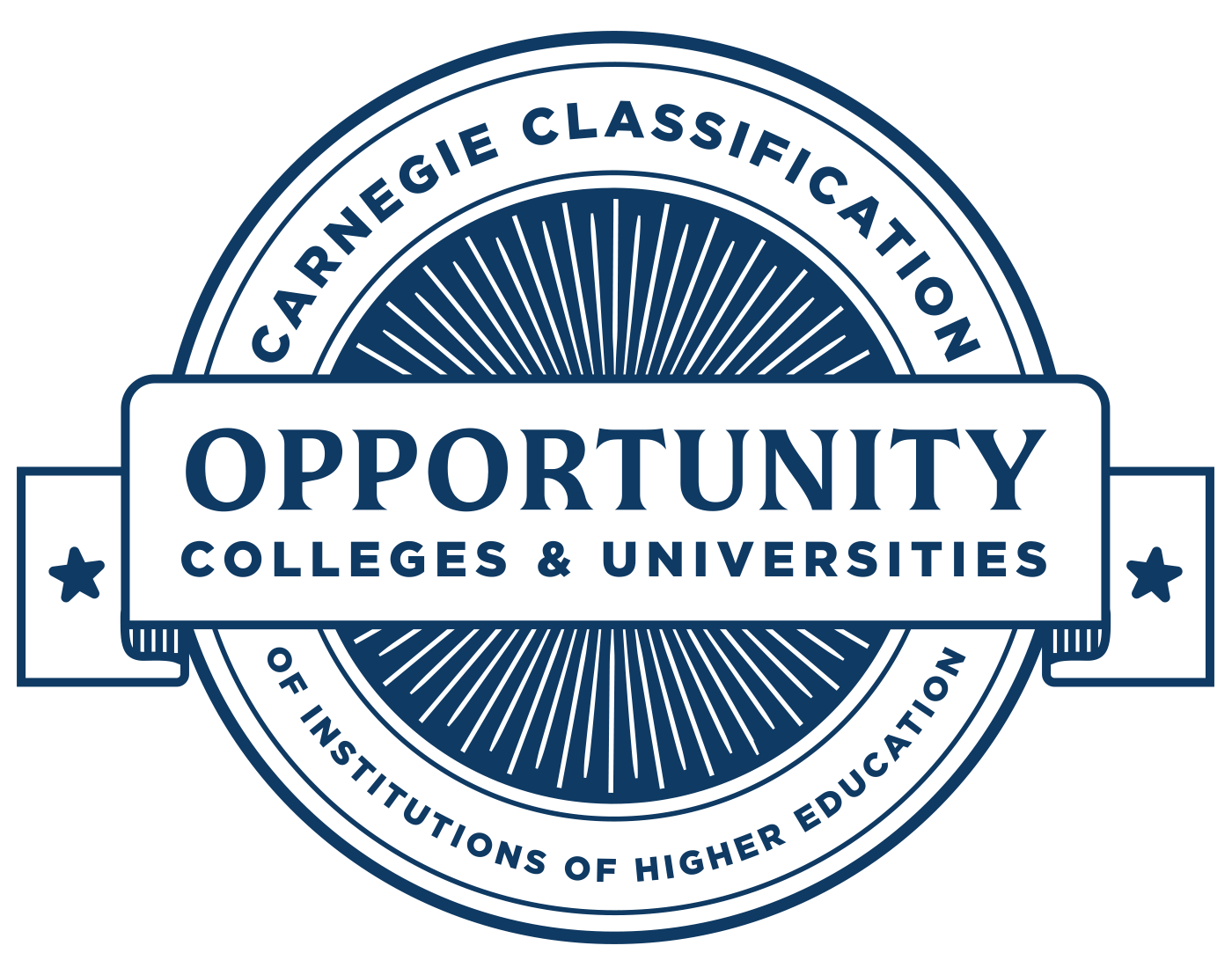 Carnegie Opportunity colleges and universities seal