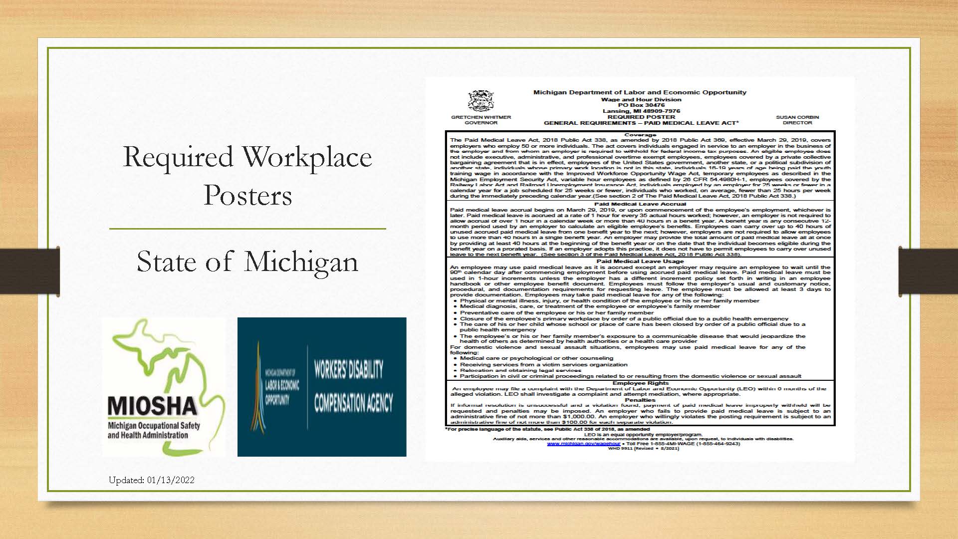 Required Workplace Posters University Of Michigan Dearborn
