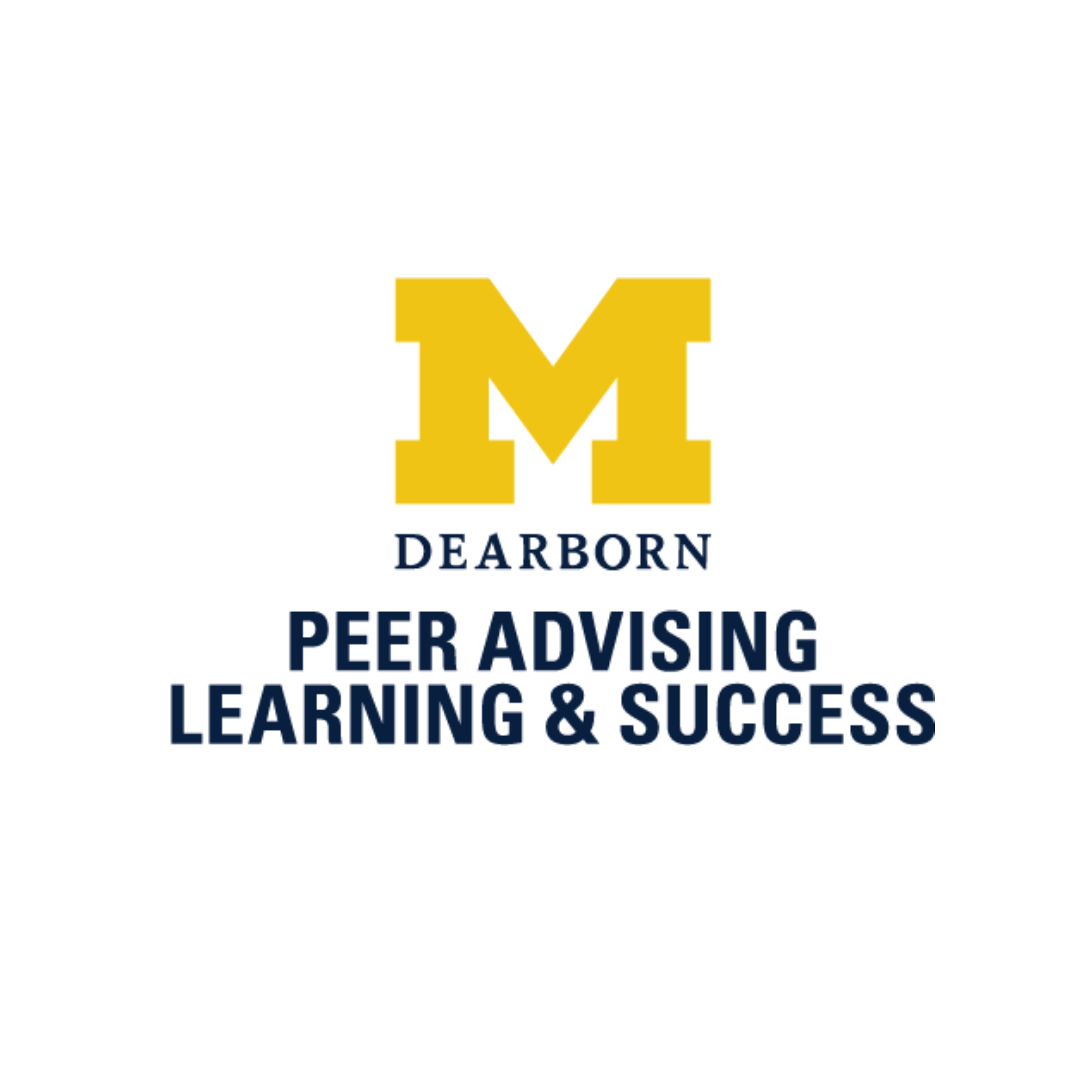 UM-Dearborn Peer Advising Learing & Scuccess logo