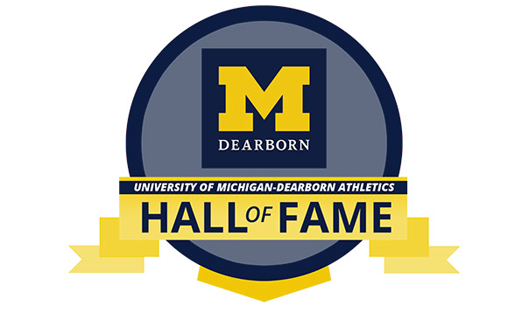 UM-Dearborn Athletics Hall of Fame logo