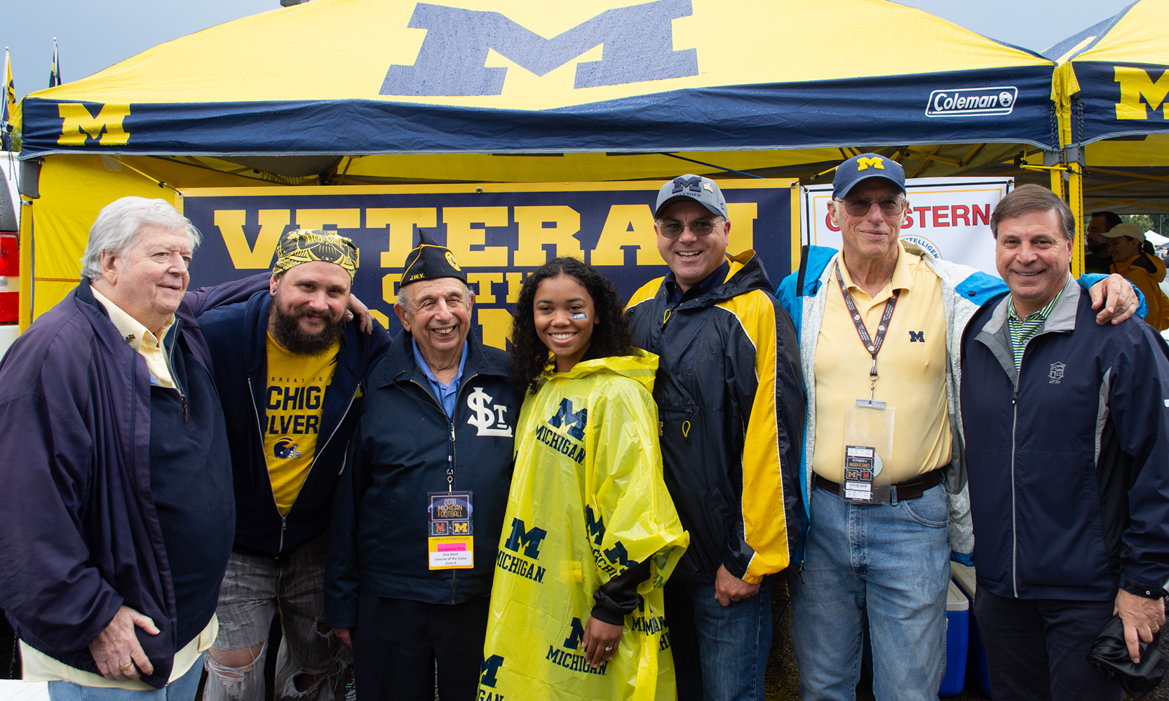 This tailgate event is connecting veterans, young and old University