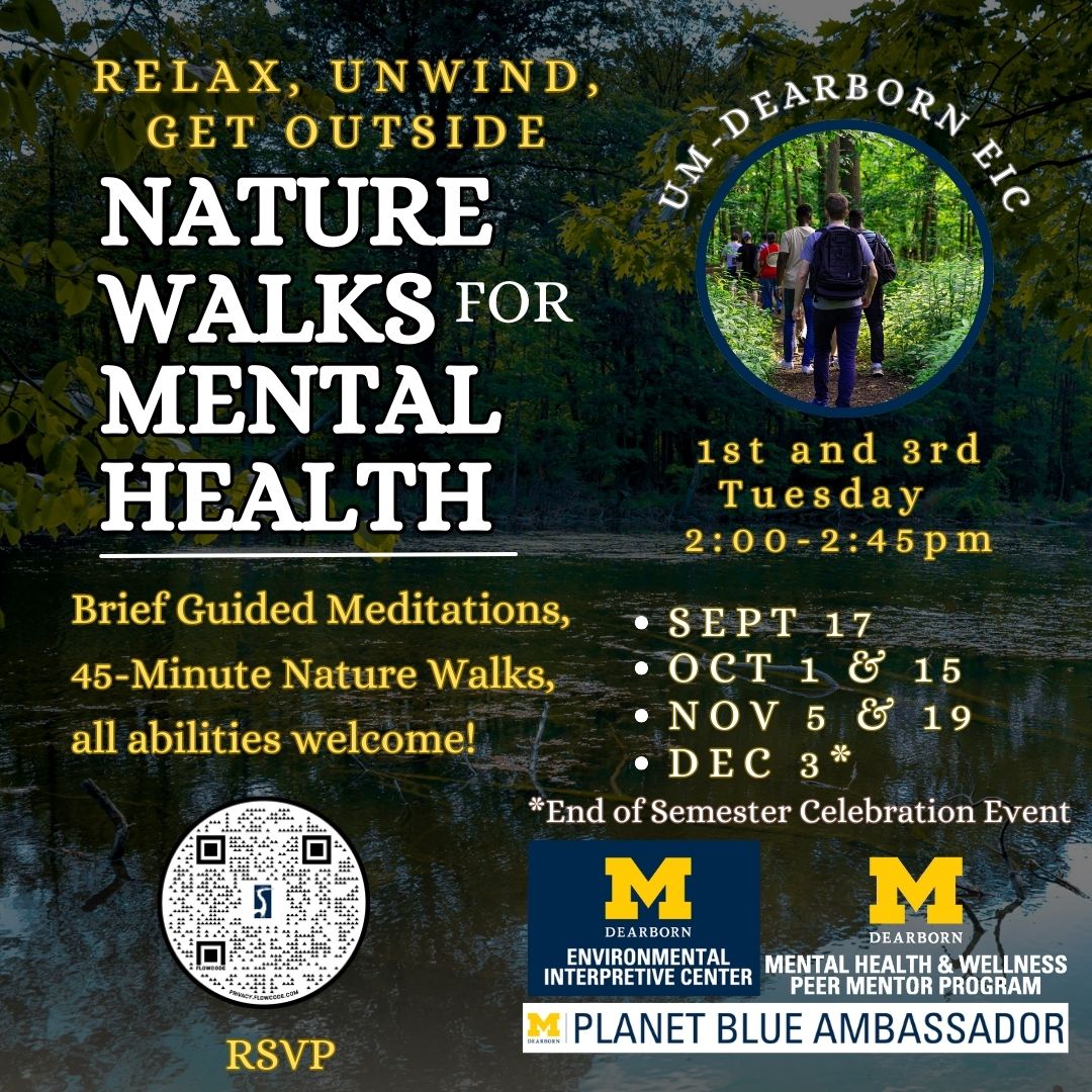 flyer for nature walk event