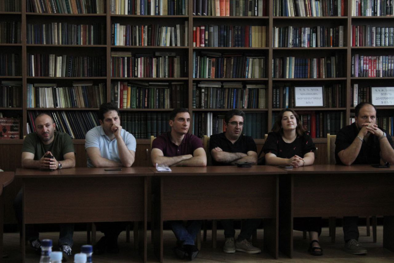 Seminar at the Faculty of History at Yerevan State University