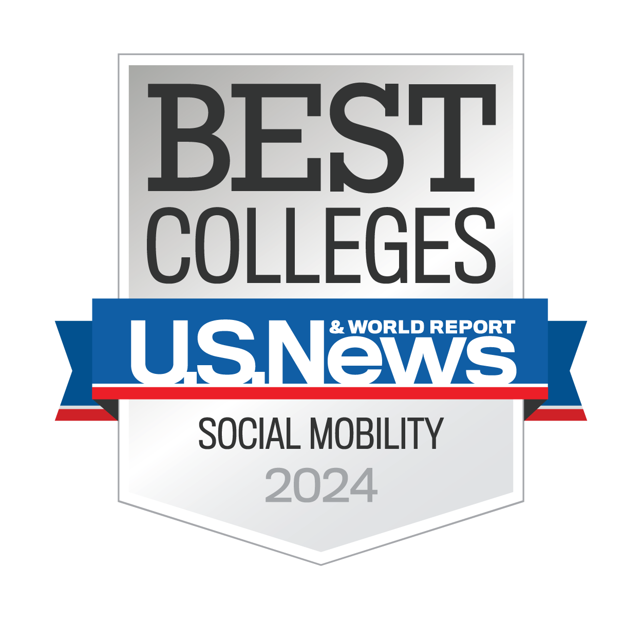 US News logo for Social Mobility