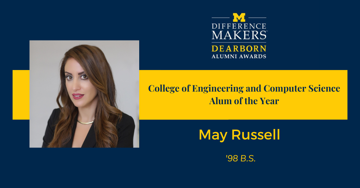 May Russell, '98 B.S., CECS Alum of the Year