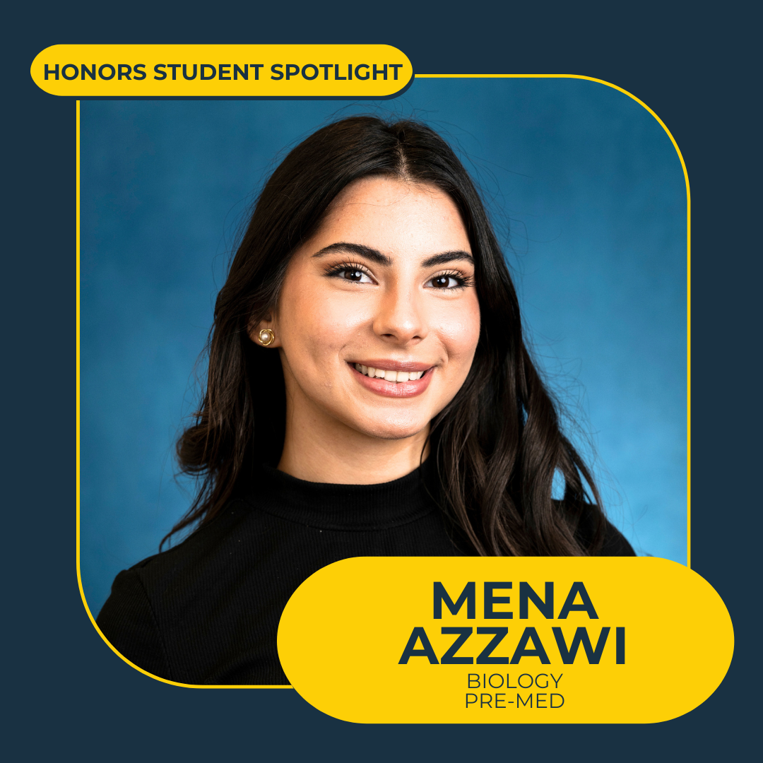 Honors student mena azzawi headshot