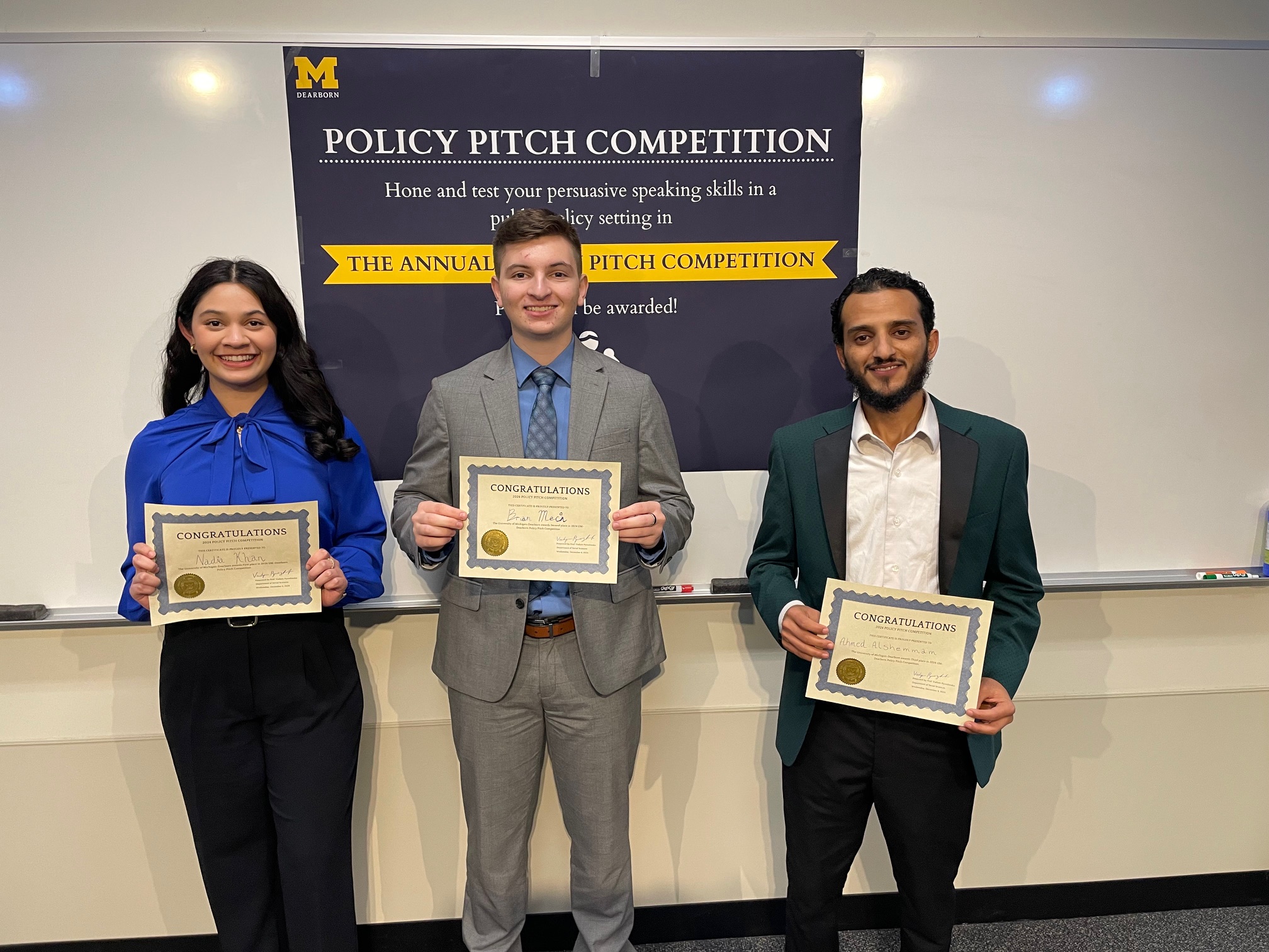 Policy Pitch 2024 winners