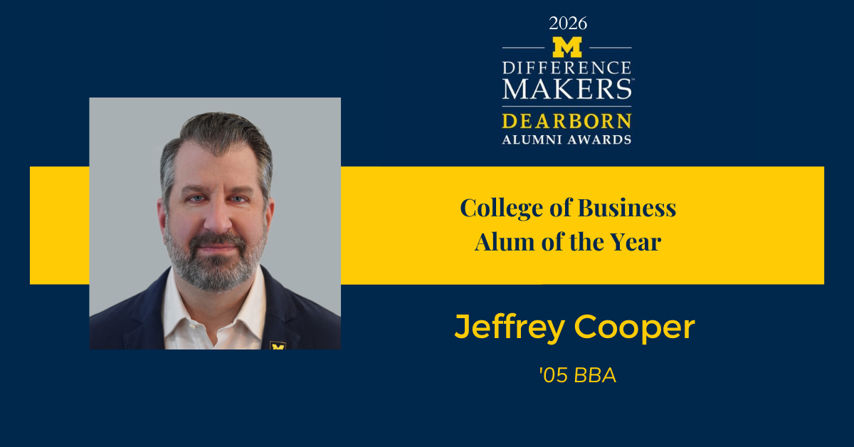 Jeffrey Cooper, '05 BBA