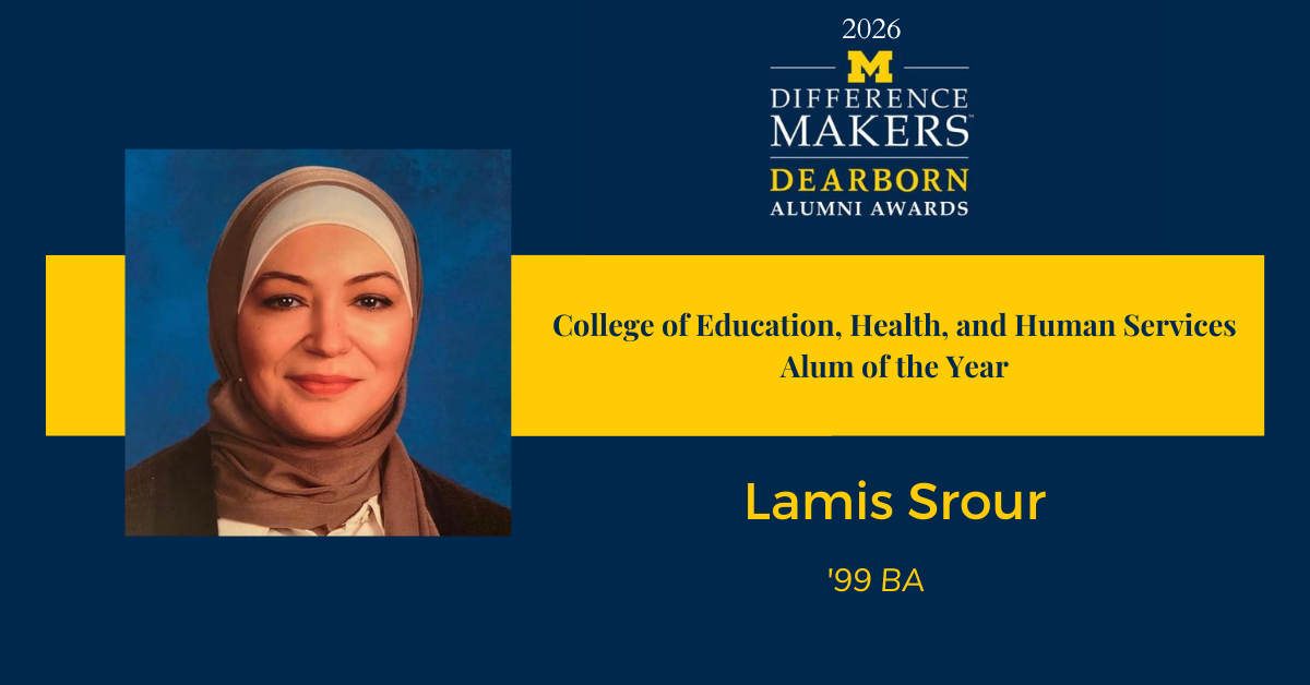 Lamis Srour, '99 BA