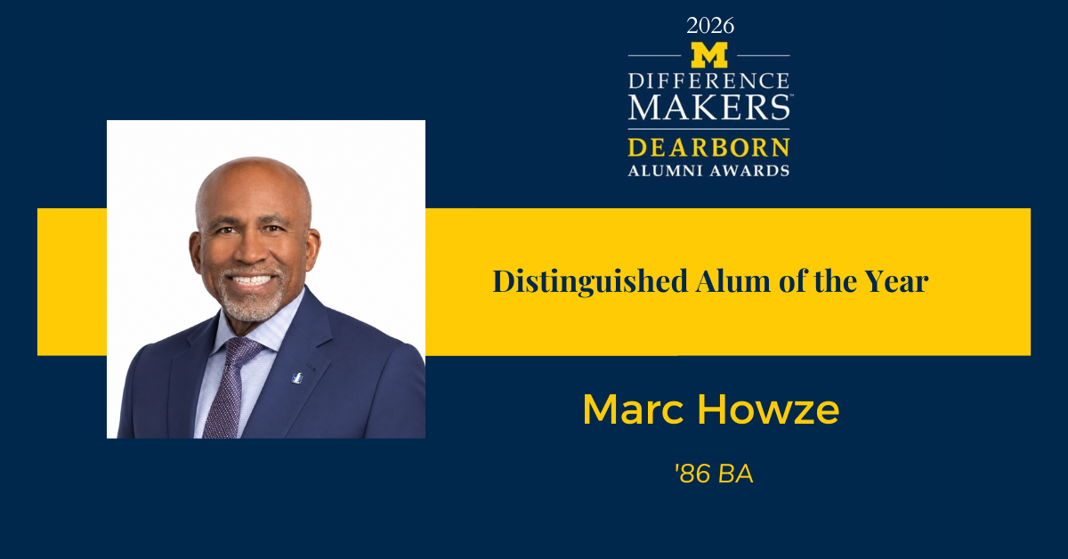 Marc Howze, '86 BA