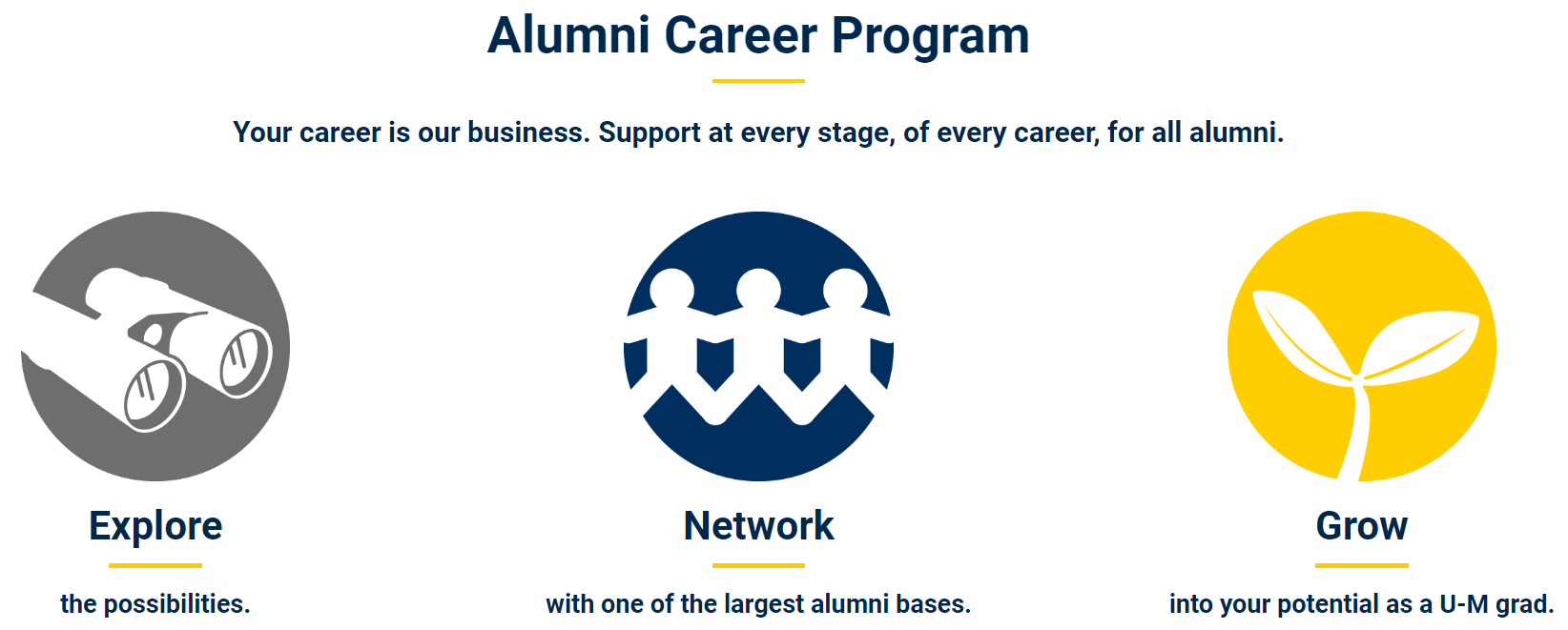 Alumni Career Program