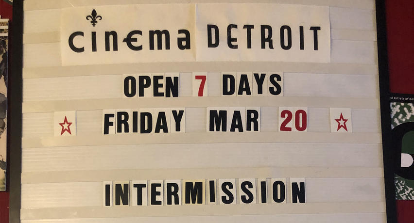 Cinema Detroit Marquee