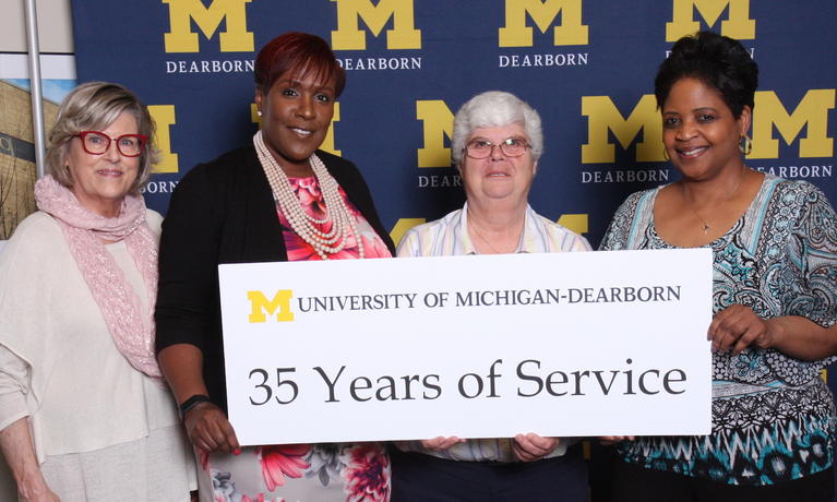 Class of 1984 celebrating 35 years of service.